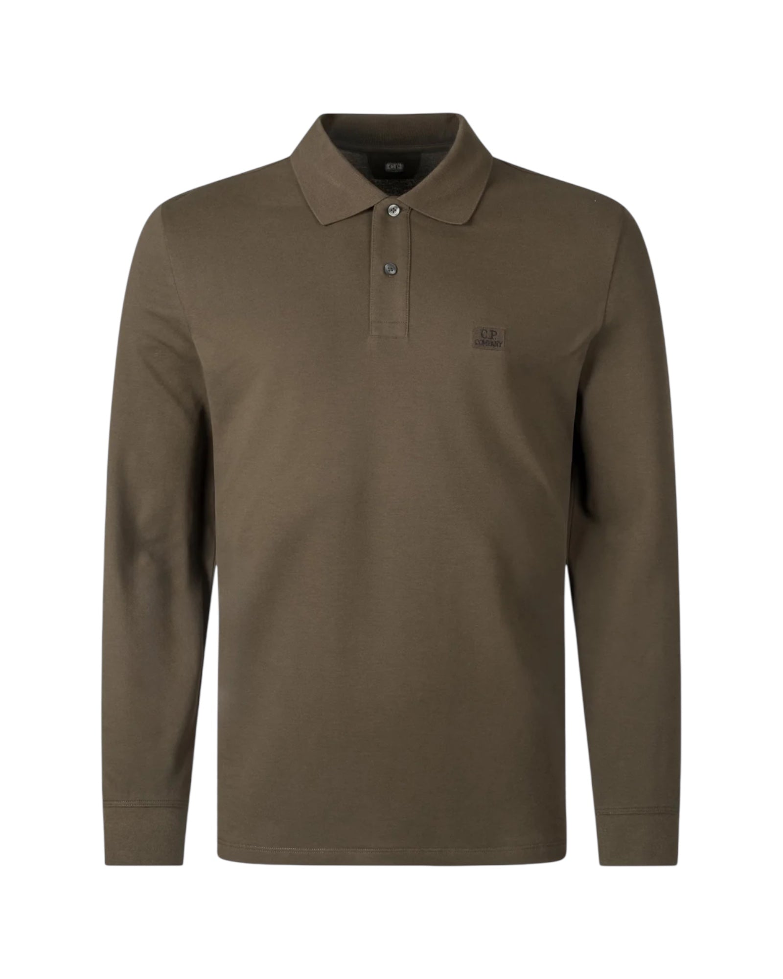 Long Sleeve Small Logo Polo