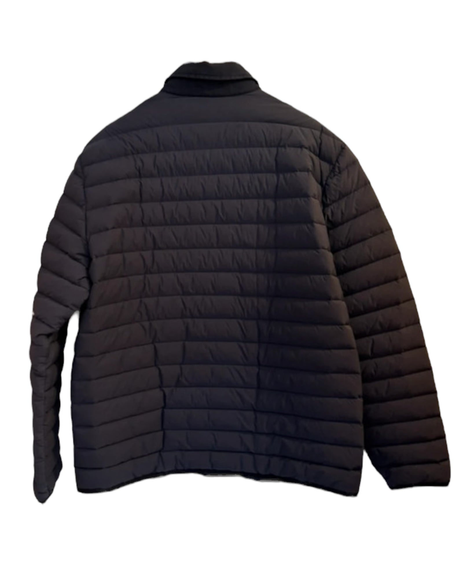 Puffer Button Up Badge Coat