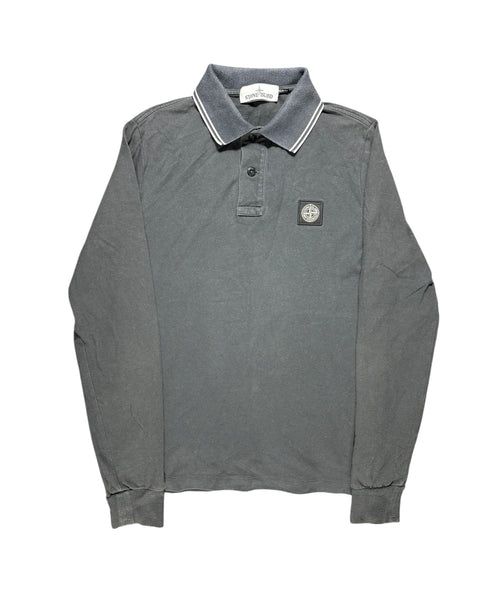 Patch Logo Long Sleeve Polo