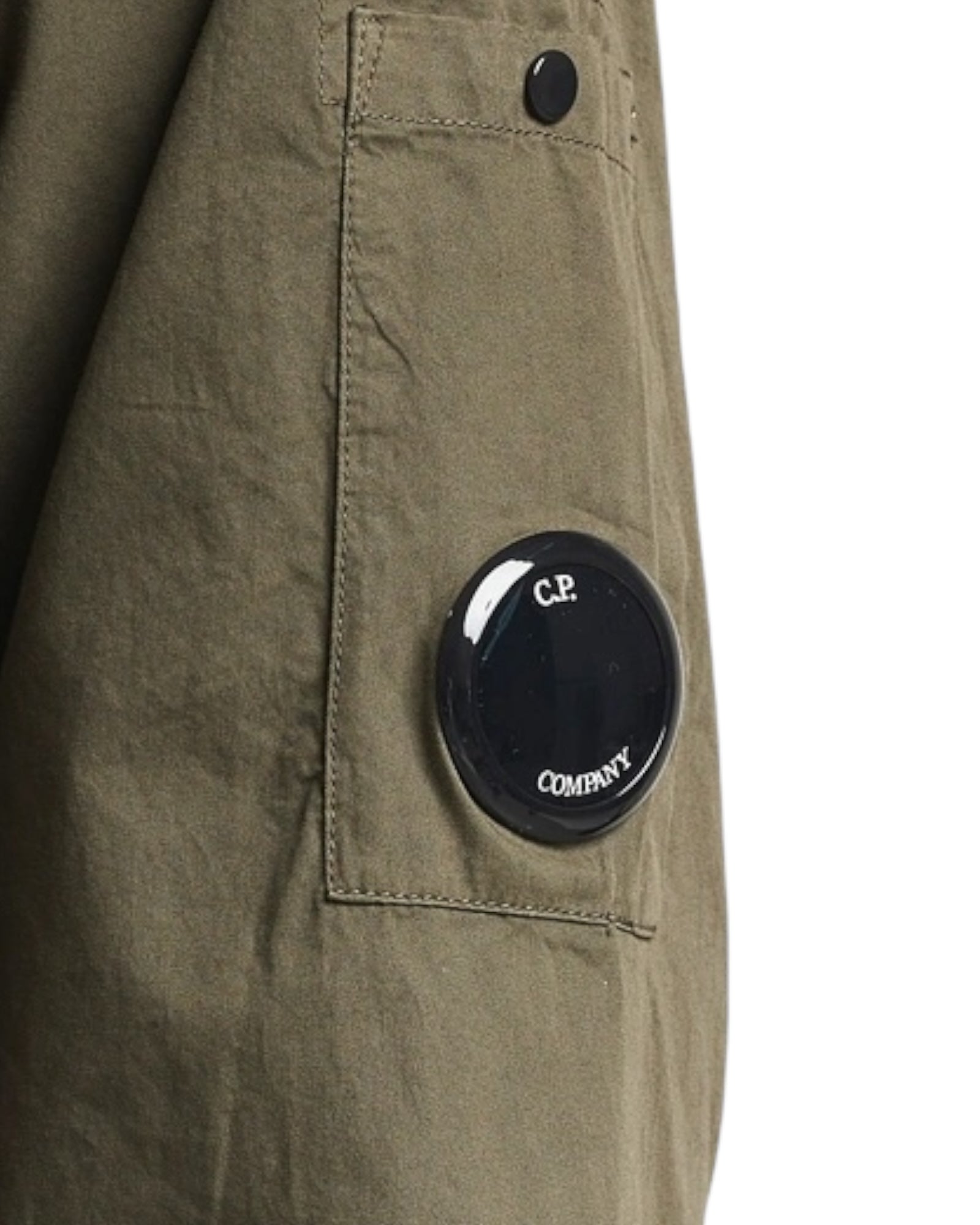 Single Pocket Full Zip Overshirt With Micro Lens