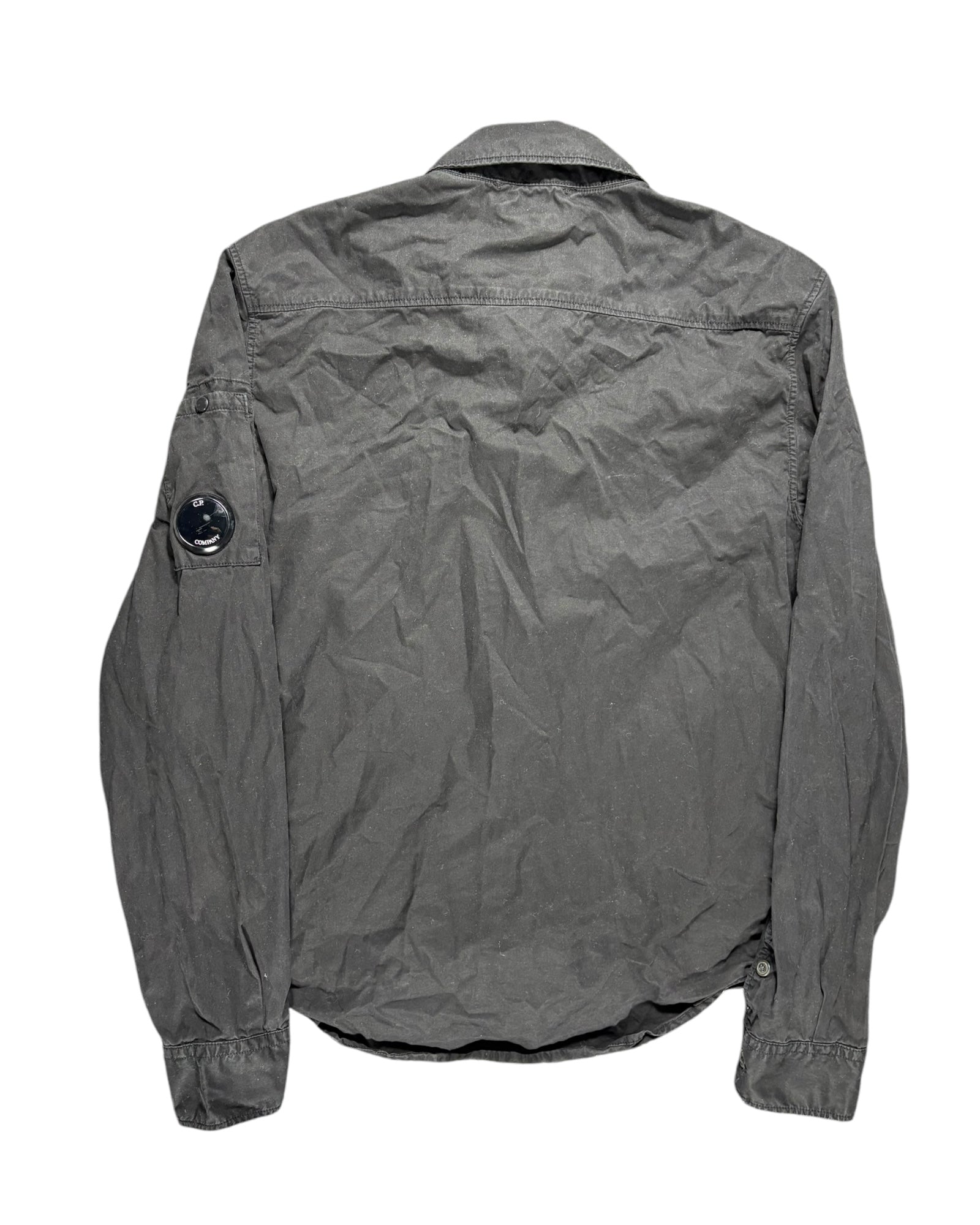 Single Pocket Zip Up Overshirt