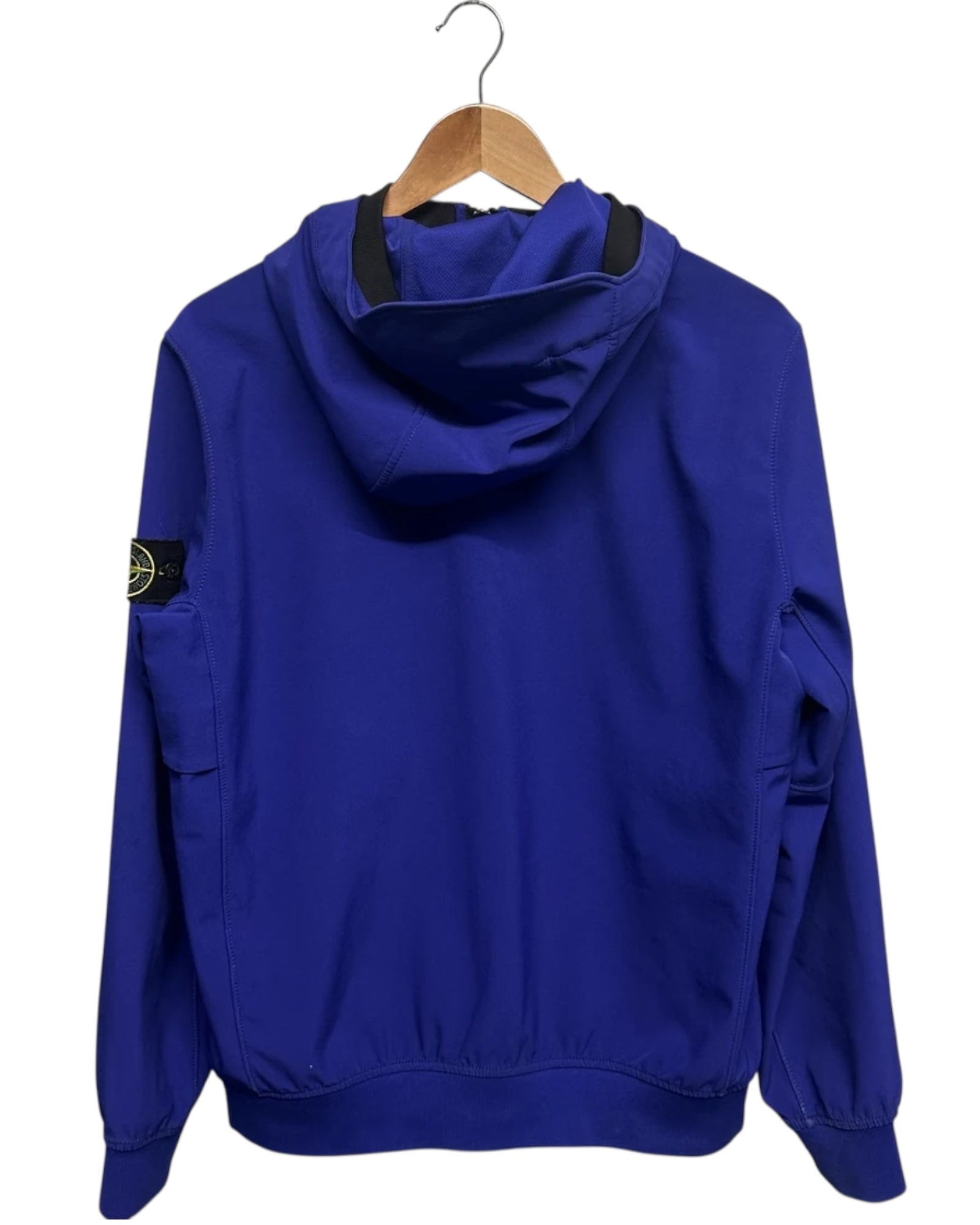 Soft Shell Full Zip Badge Jacket