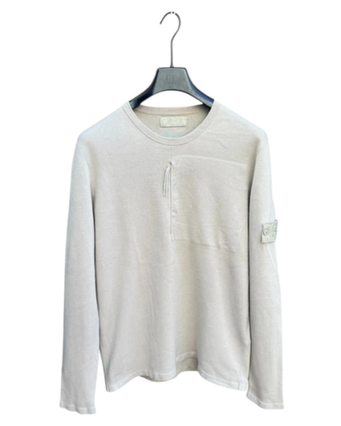 Ghost Zip Pocket Badge Jumper