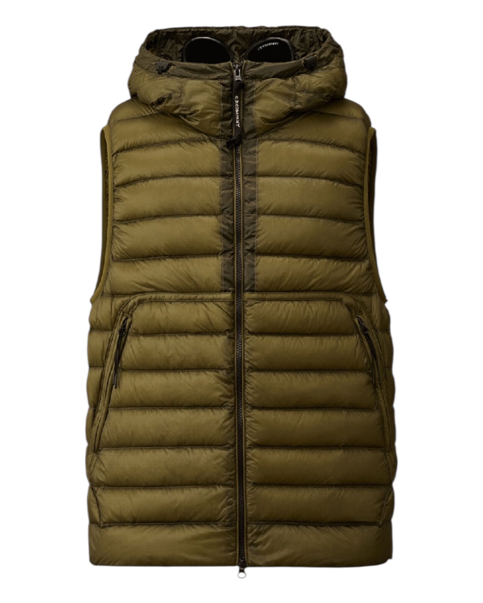 Hooded Down Goggle Gilet