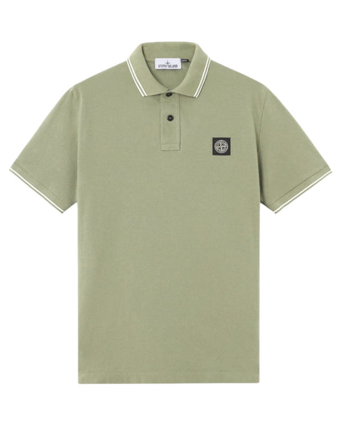 Short Sleeve Patch Logo Polo