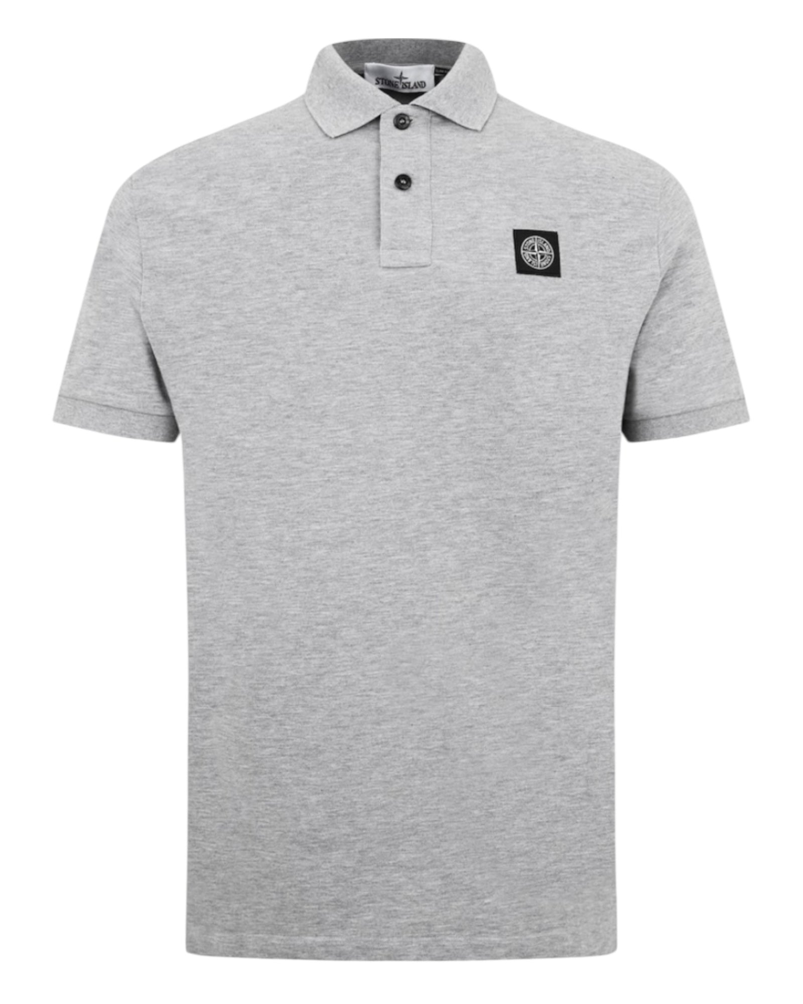 Short Sleeve Plain Patch Logo Polo