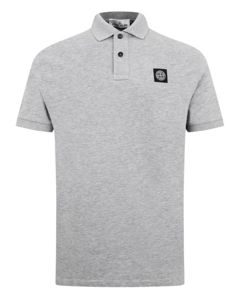 Short Sleeve Plain Patch Logo Polo