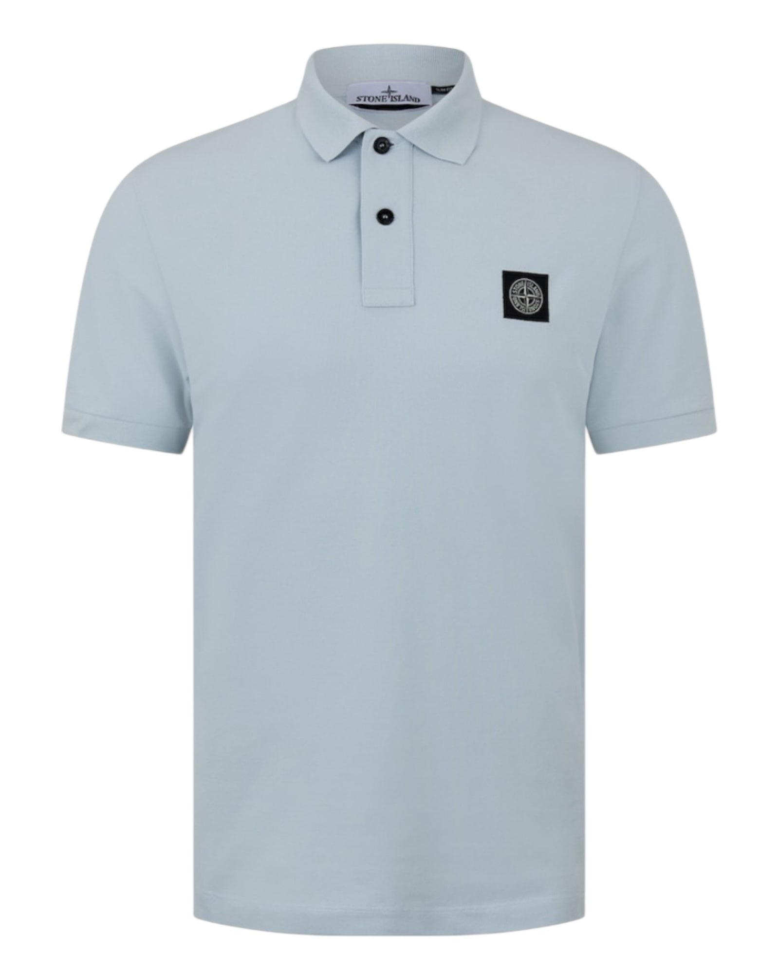 Short Sleeve Plain Patch Logo Polo