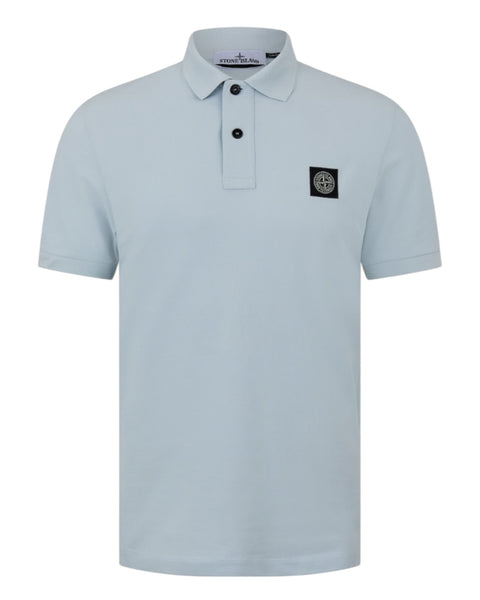 Short Sleeve Plain Patch Logo Polo