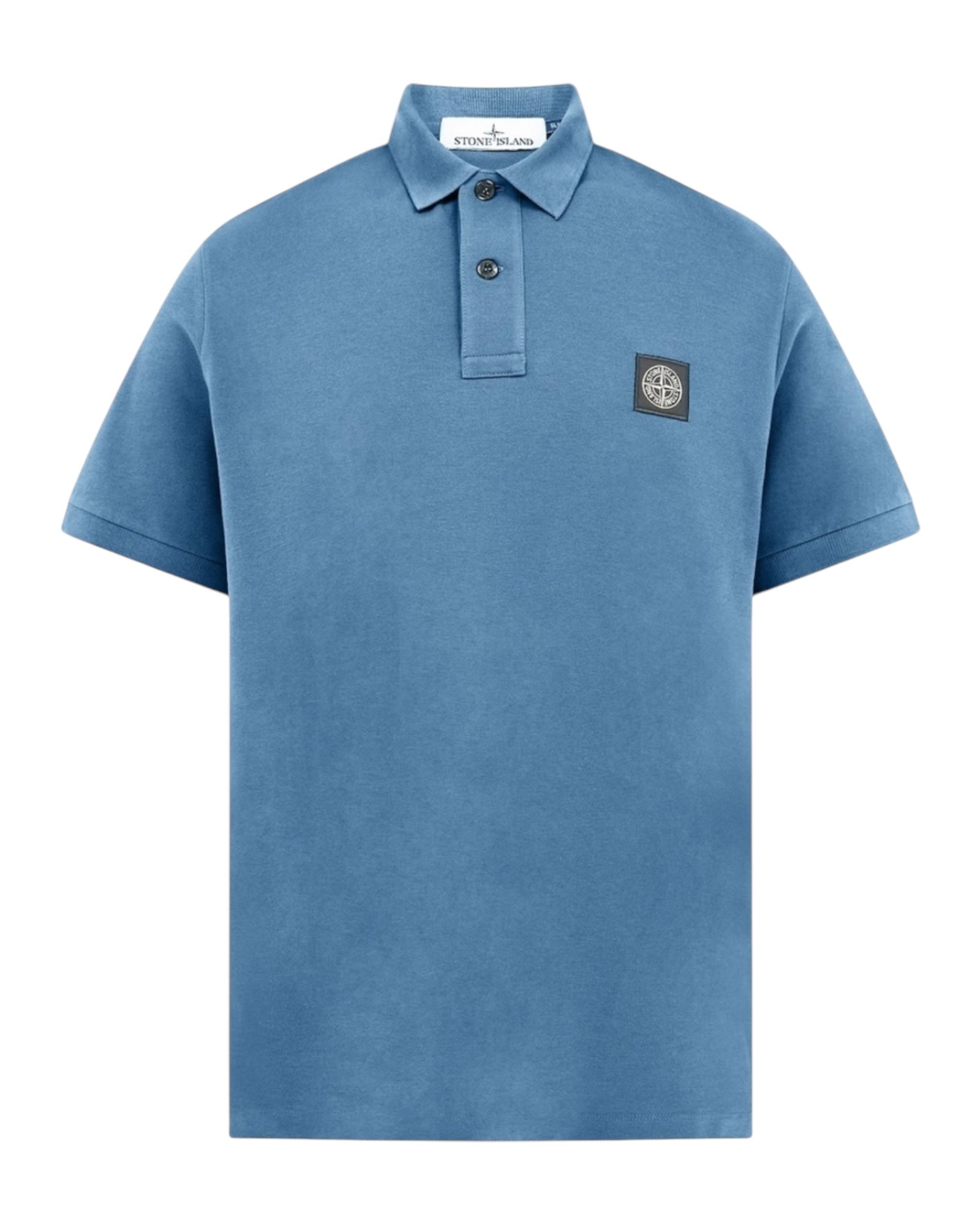 Short Sleeve Plain Patch Logo Polo