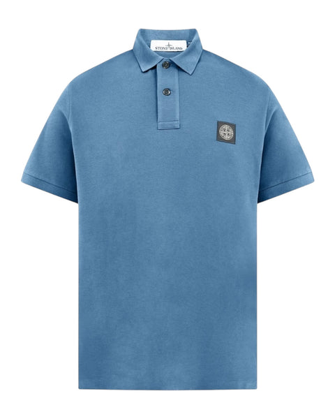 Short Sleeve Plain Patch Logo Polo