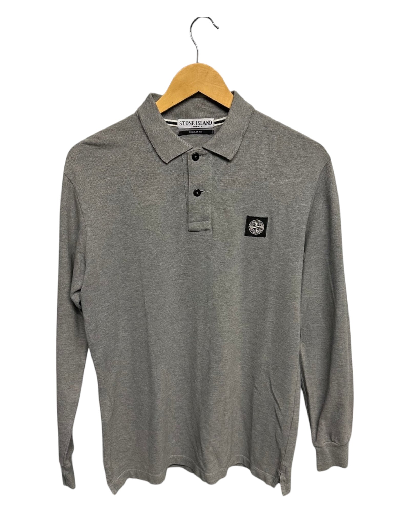 Patch Logo Long Sleeve Polo