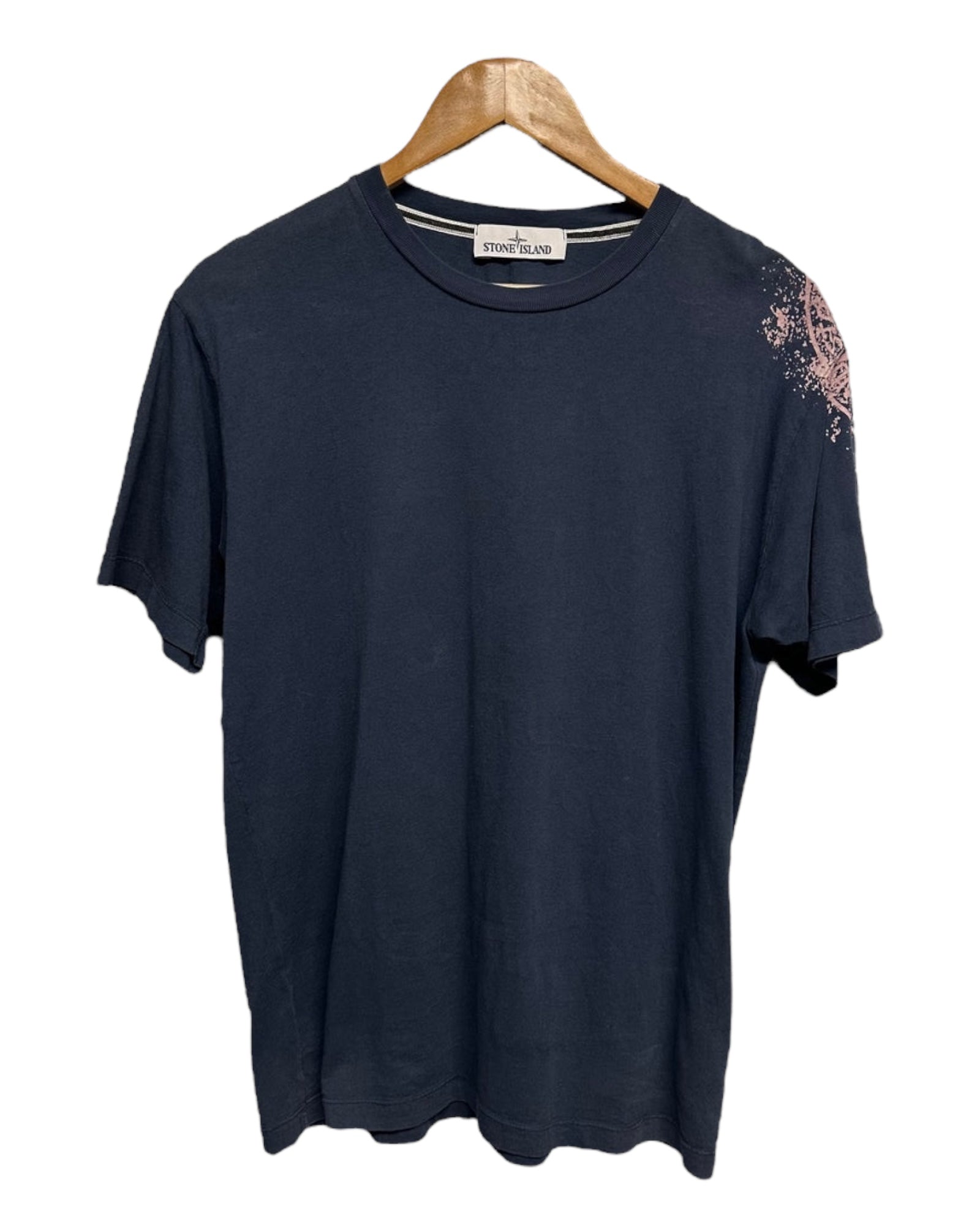 Shoulder Graphic Short Sleeve T-Shirt
