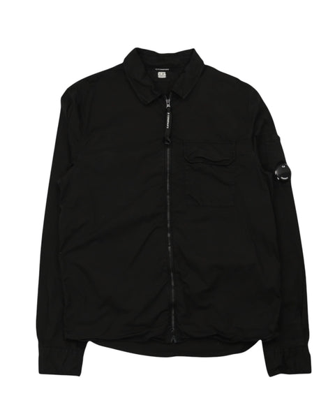 Single Pocket Full Zip Overshirt With Micro Lens