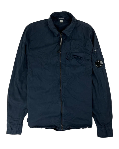 Single Pocket Full Zip Overshirt With Micro Lens