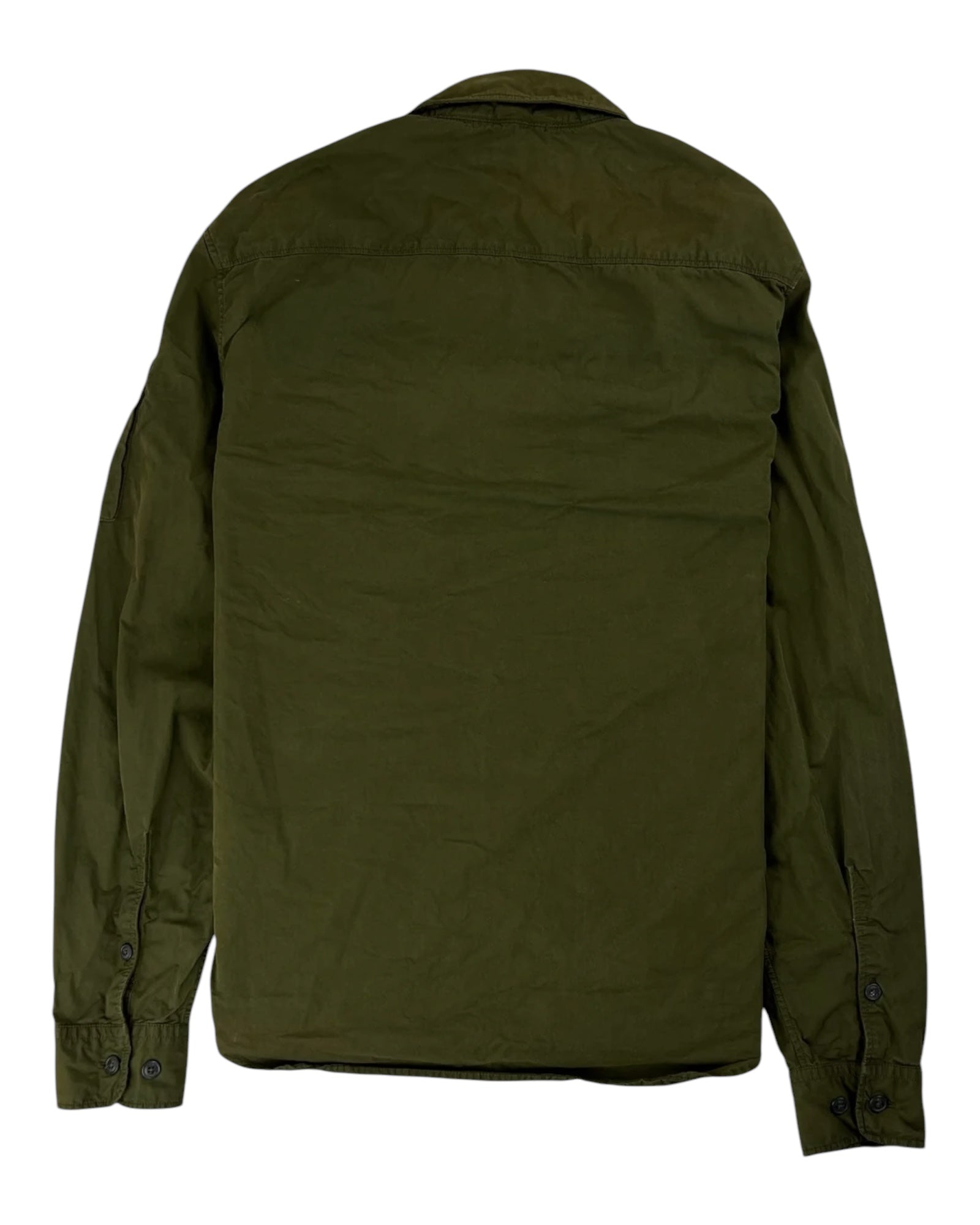 Single Pocket Full Zip Overshirt With Micro Lens