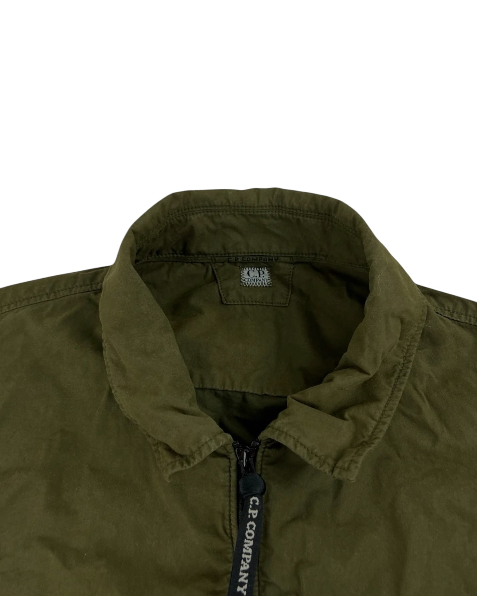 Single Pocket Full Zip Overshirt With Micro Lens