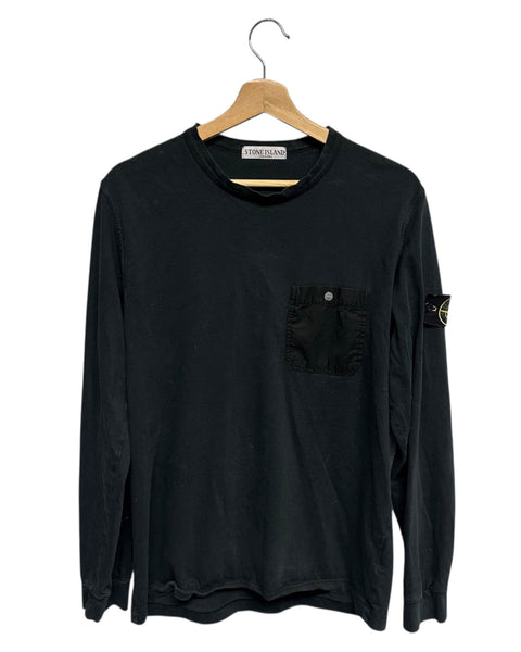 Single Pocket Long Sleeve T-Shirt