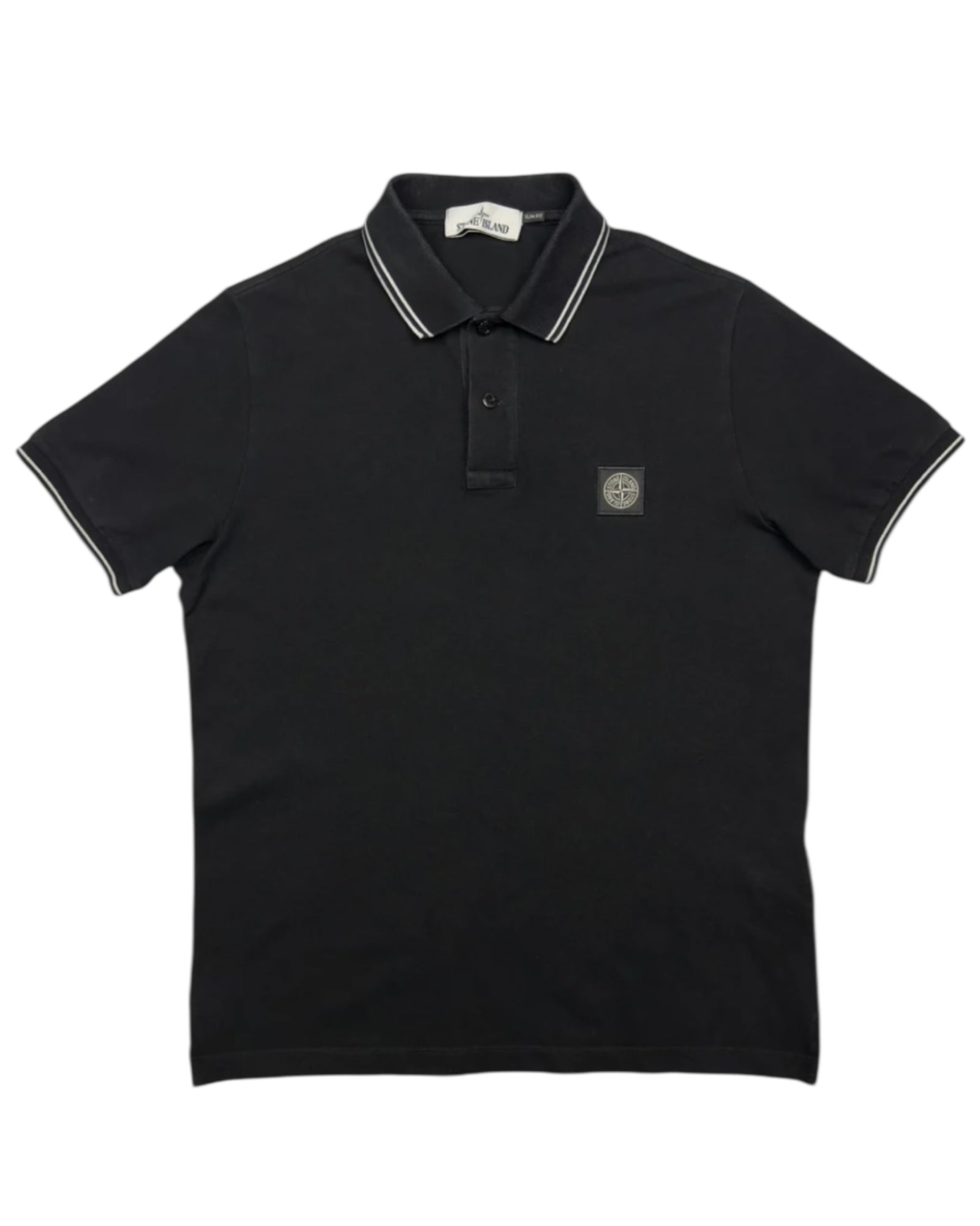 Short Sleeve Patch Logo Polo