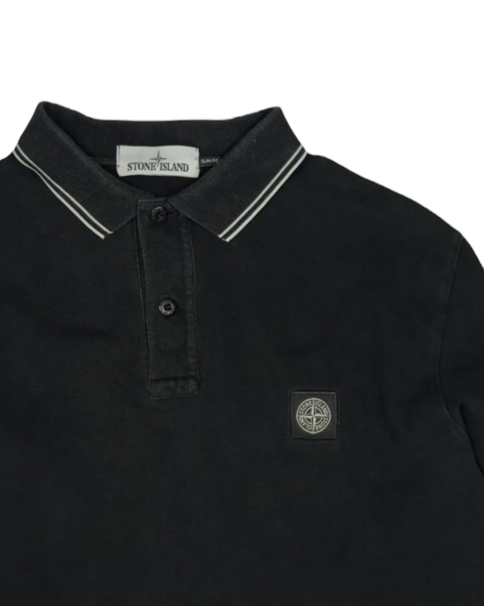 Long Sleeve Patch Logo Polo