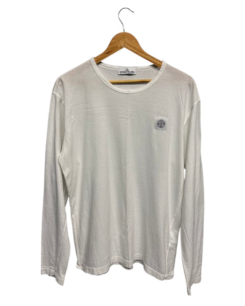 Long Sleeve Patch Logo T-Shirt