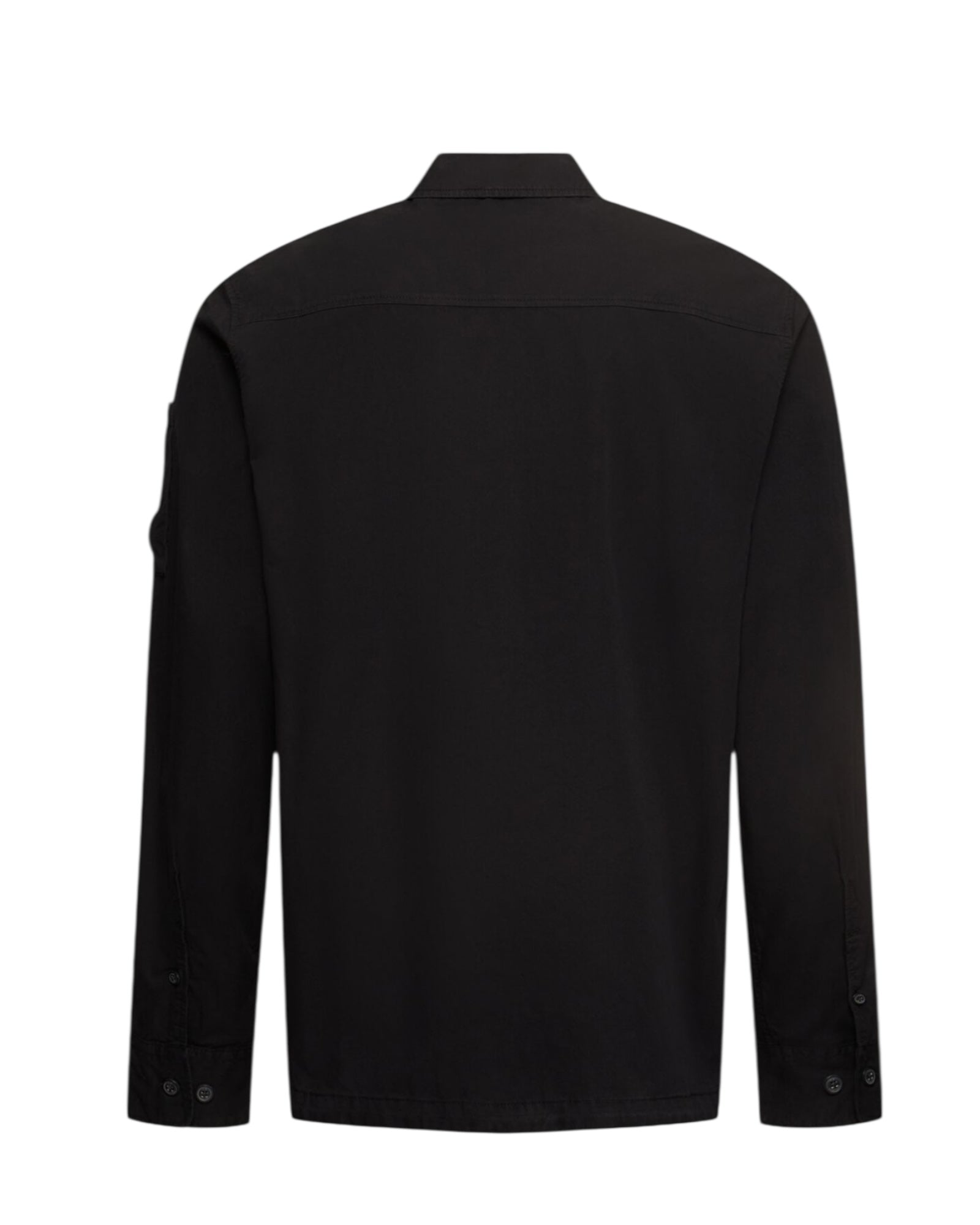 Single Pocket Full Zip Overshirt With Micro Lens