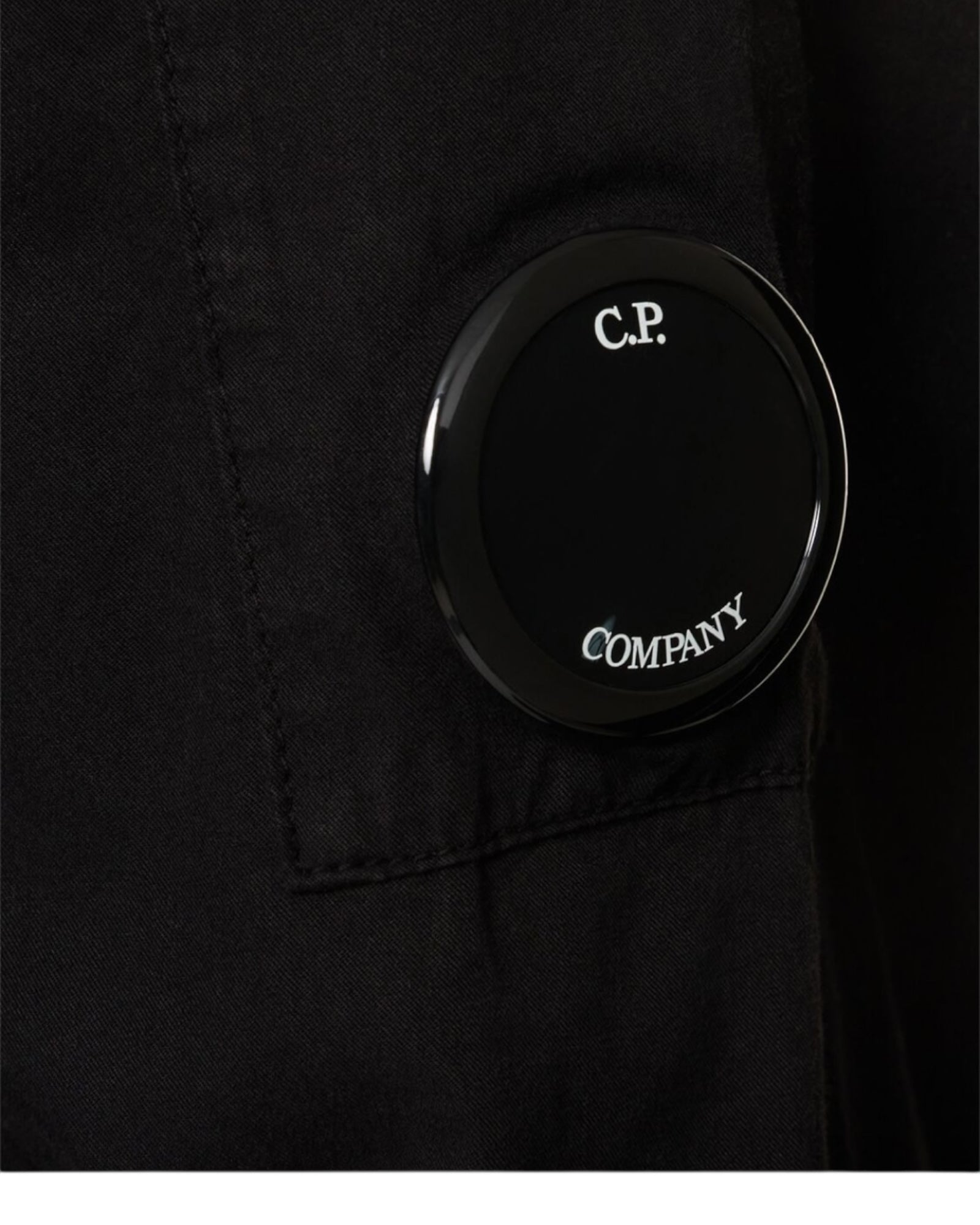 Single Pocket Full Zip Overshirt With Micro Lens