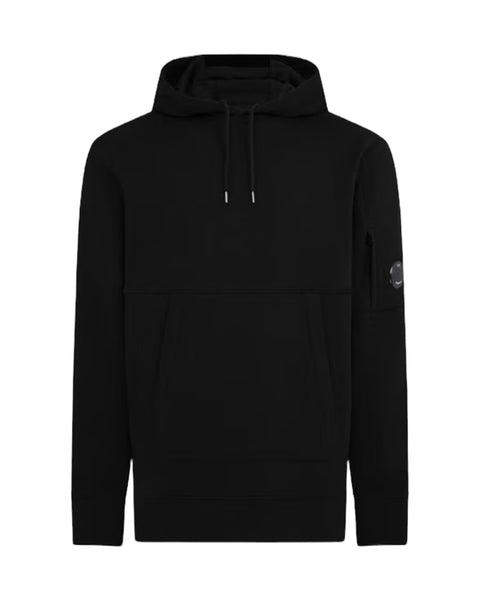 Drawstring Pullover Hoodie With Micro Lens
