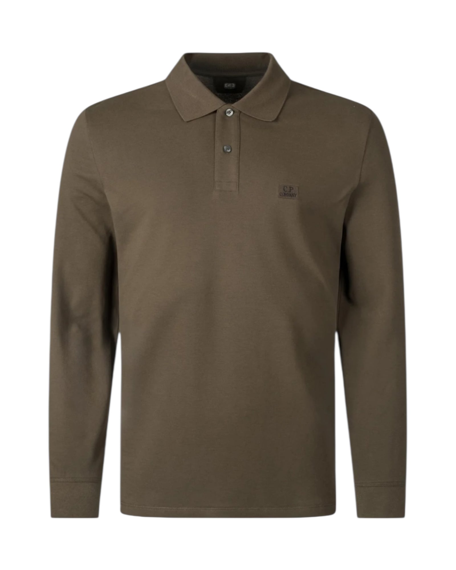 Long Sleeve Small Logo Polo