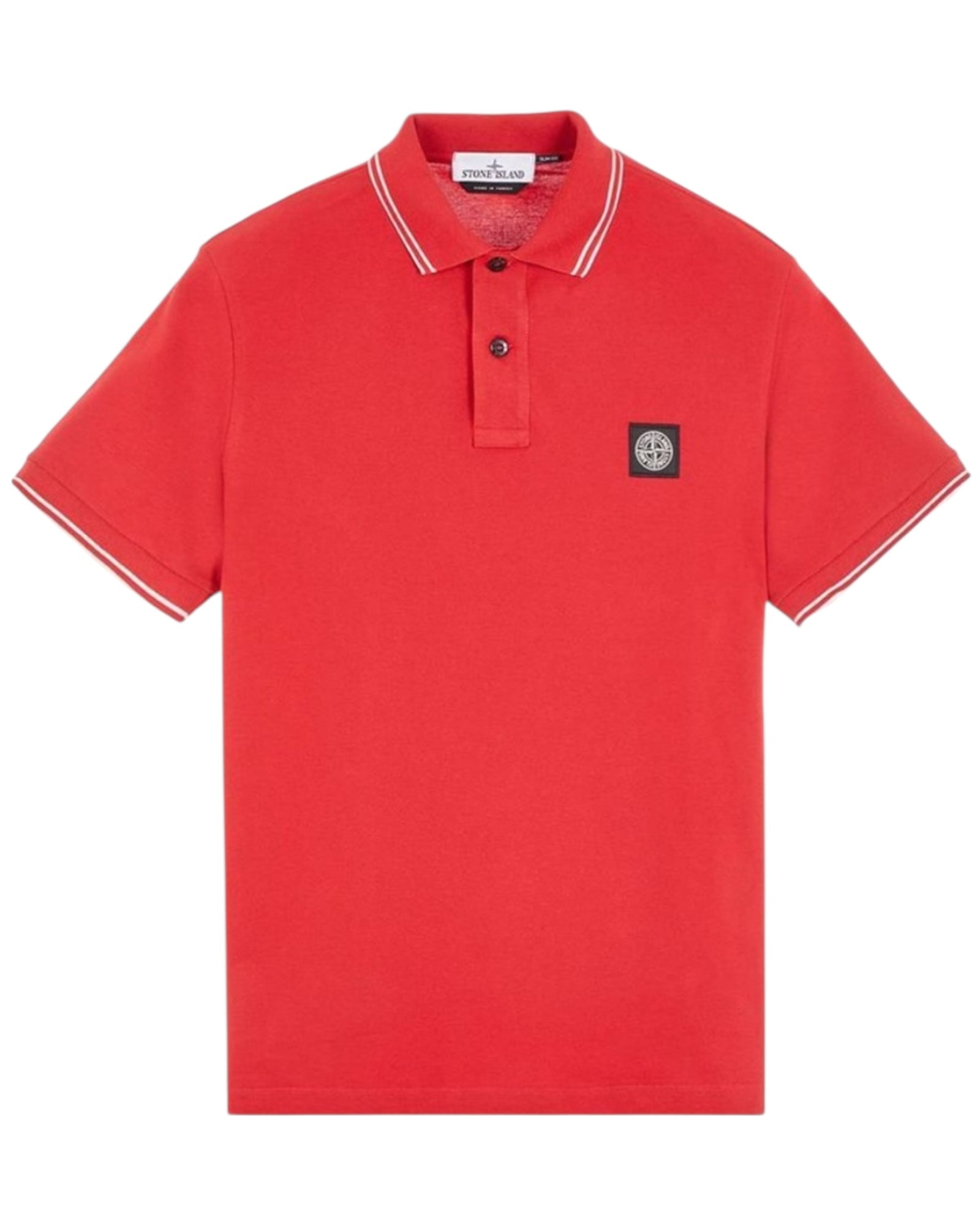 Short Sleeve Patch Logo Polo