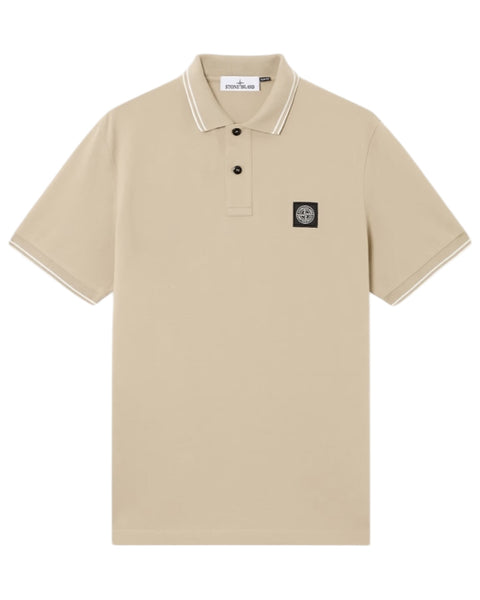 Short Sleeve Patch Logo Polo