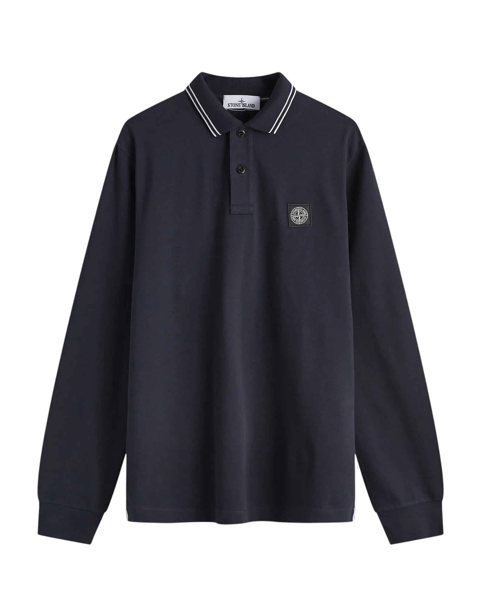 Long Sleeve Patch Logo Polo