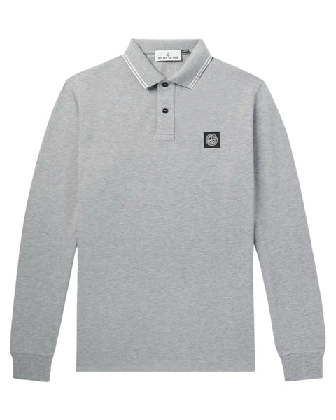Long Sleeve Patch Logo Polo