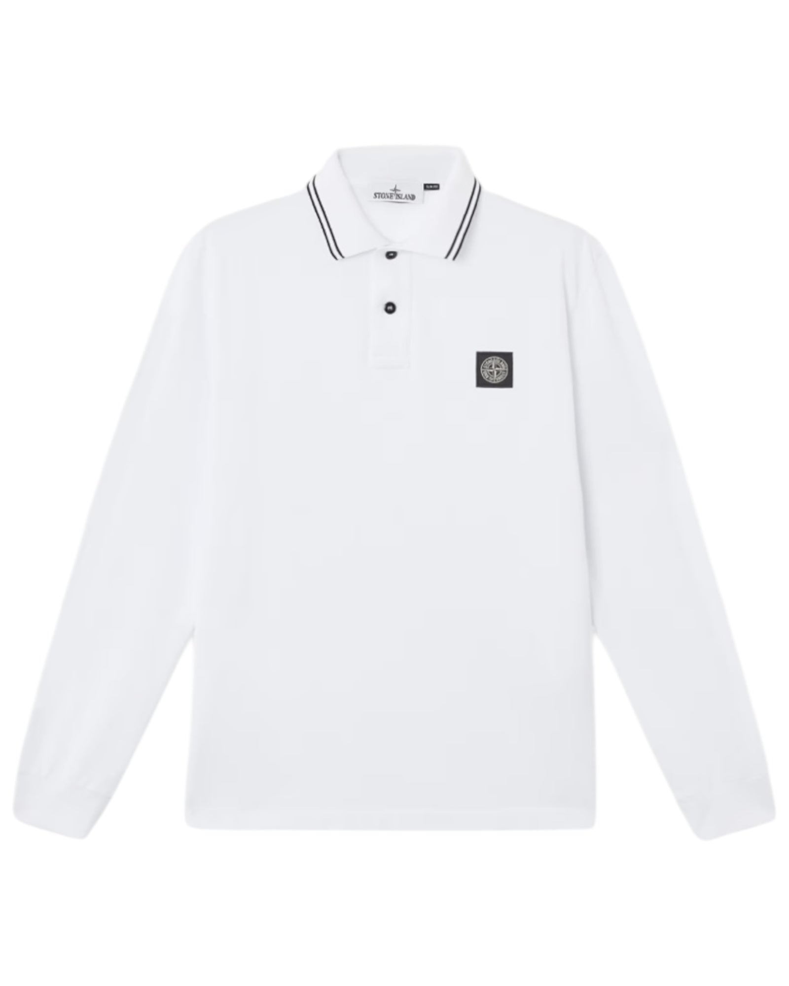 Long Sleeve Patch Logo Polo