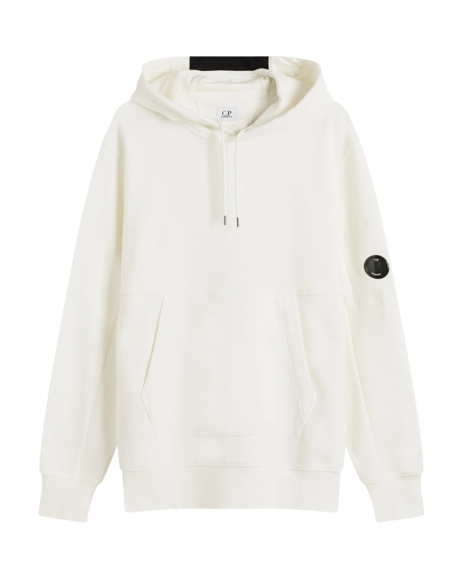 Drawstring Pullover Hoodie With Micro Lens