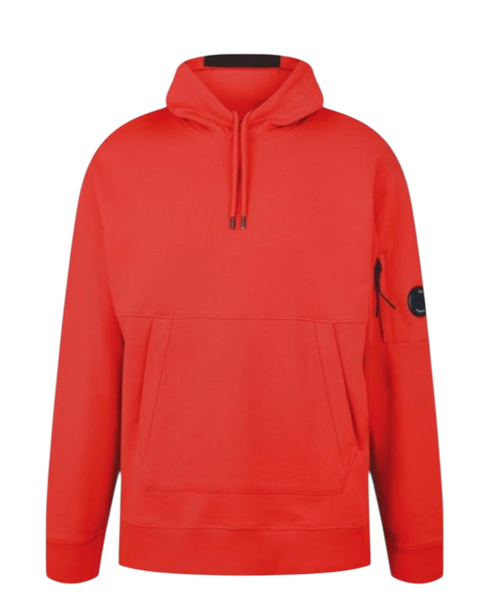 Drawstring Pullover Hoodie With Micro Lens