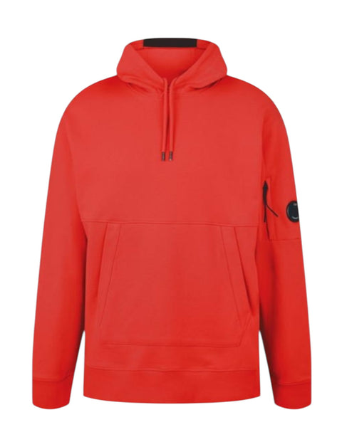 Drawstring Pullover Hoodie With Micro Lens