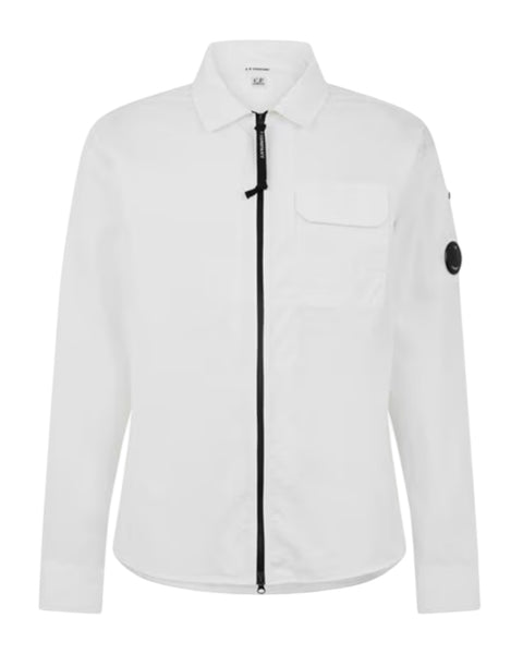 Single Pocket Full Zip Overshirt With Micro Lens