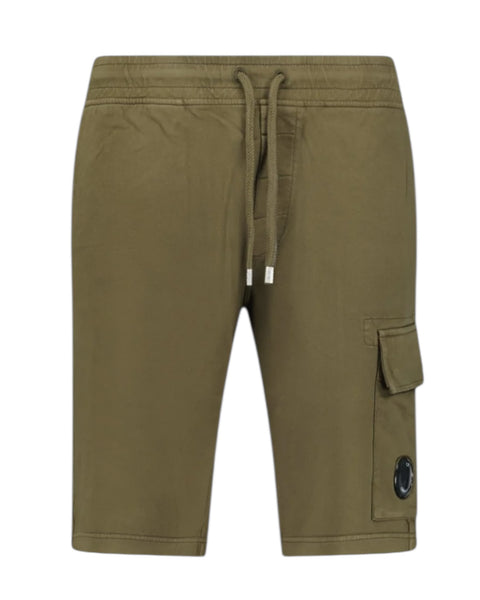 Cargo Cotton Shorts With Micro Lens