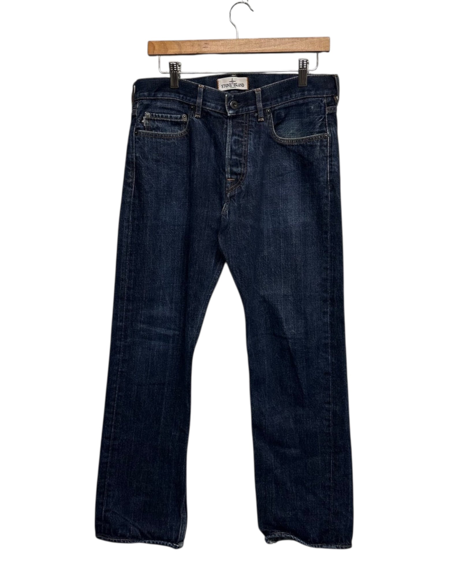 Badge Denim Jeans