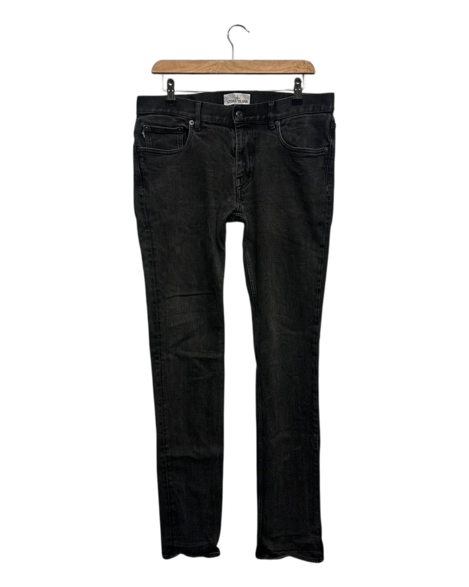 Badge Denim Jeans