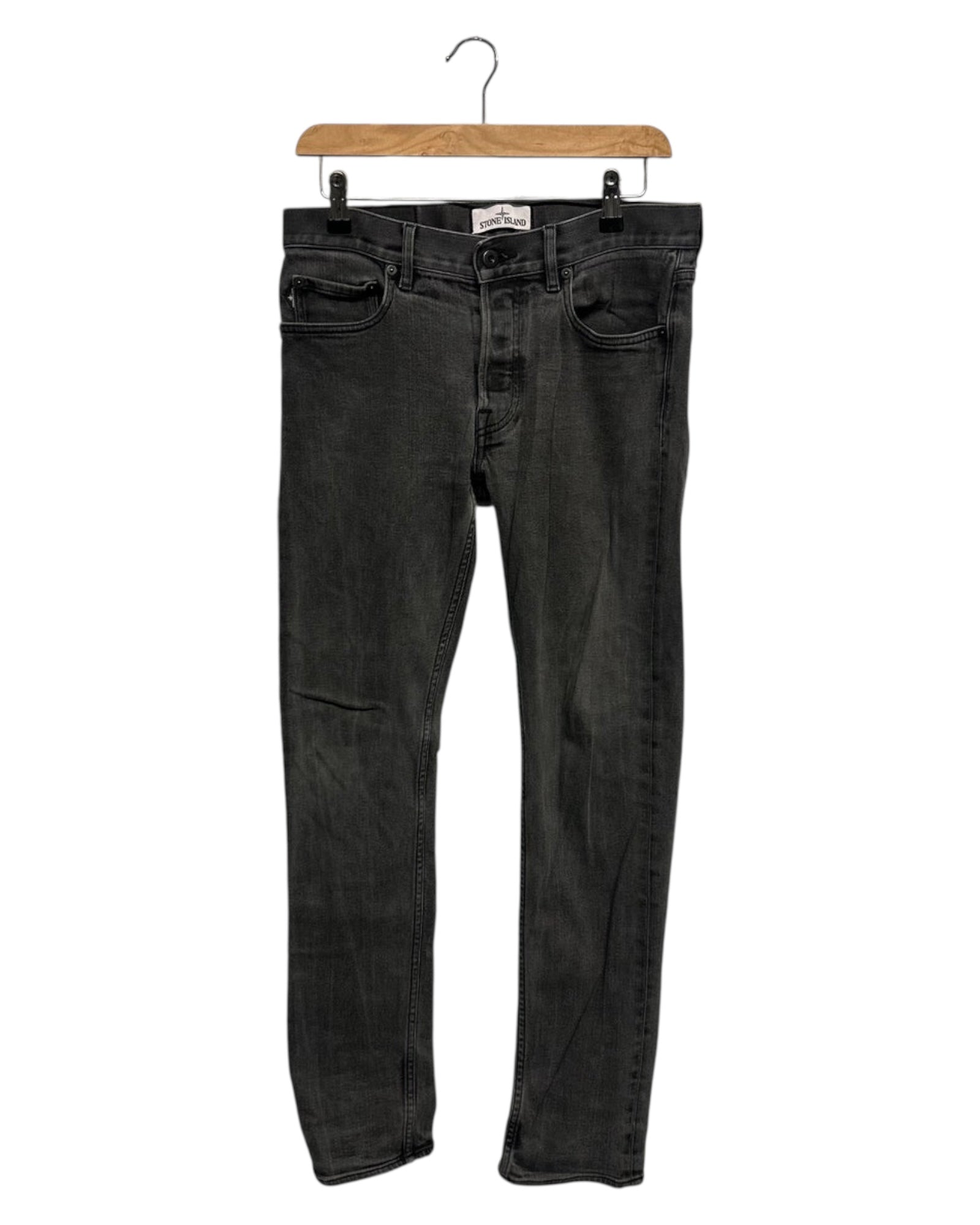 Badge Denim Jeans