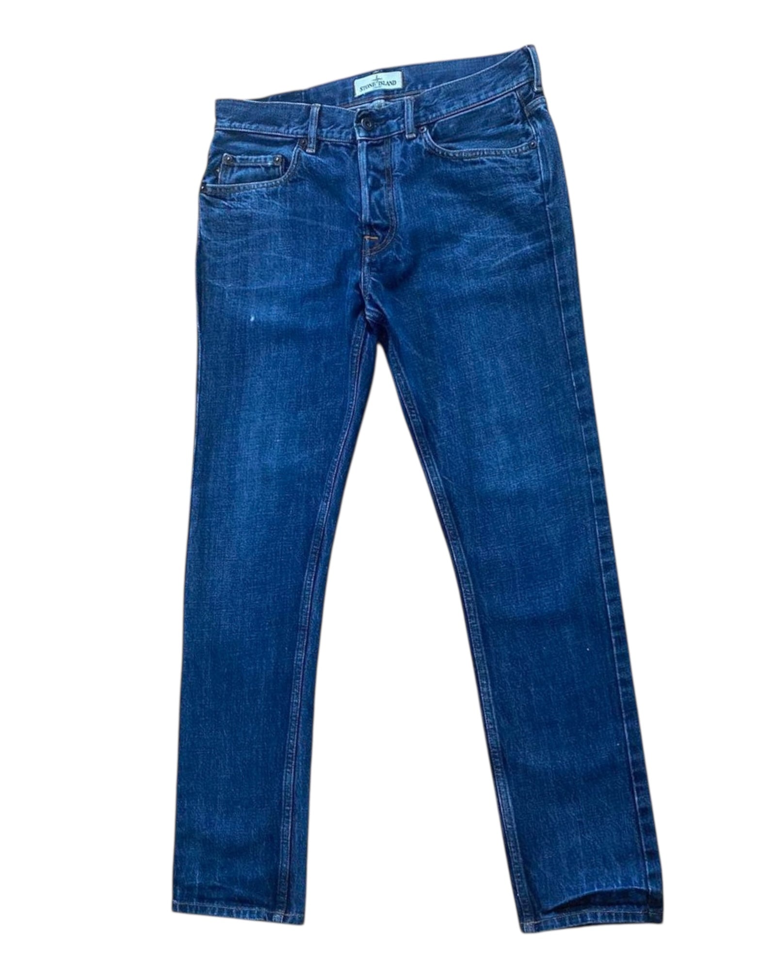 Badge Denim Jeans