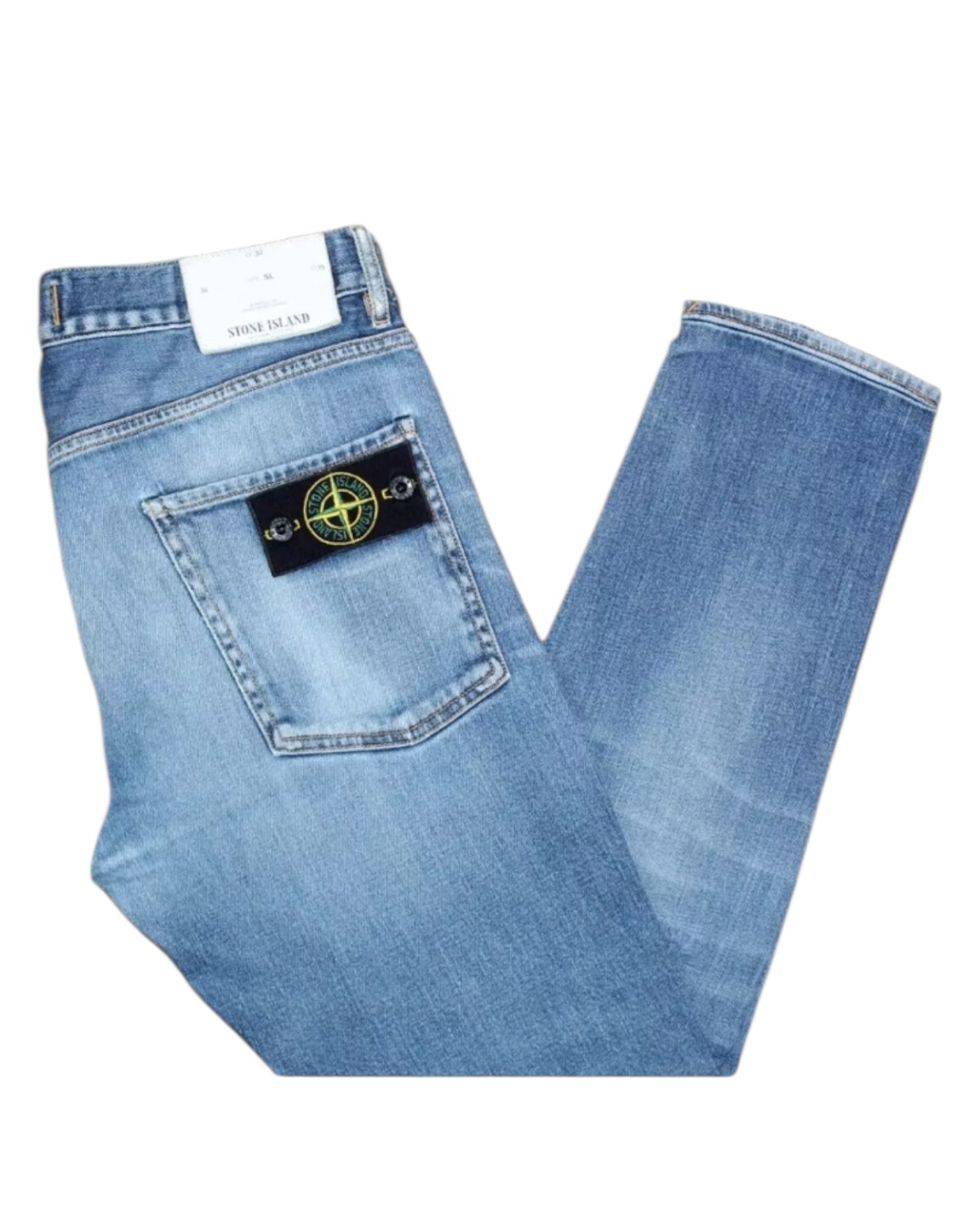 Badge Denim Jeans