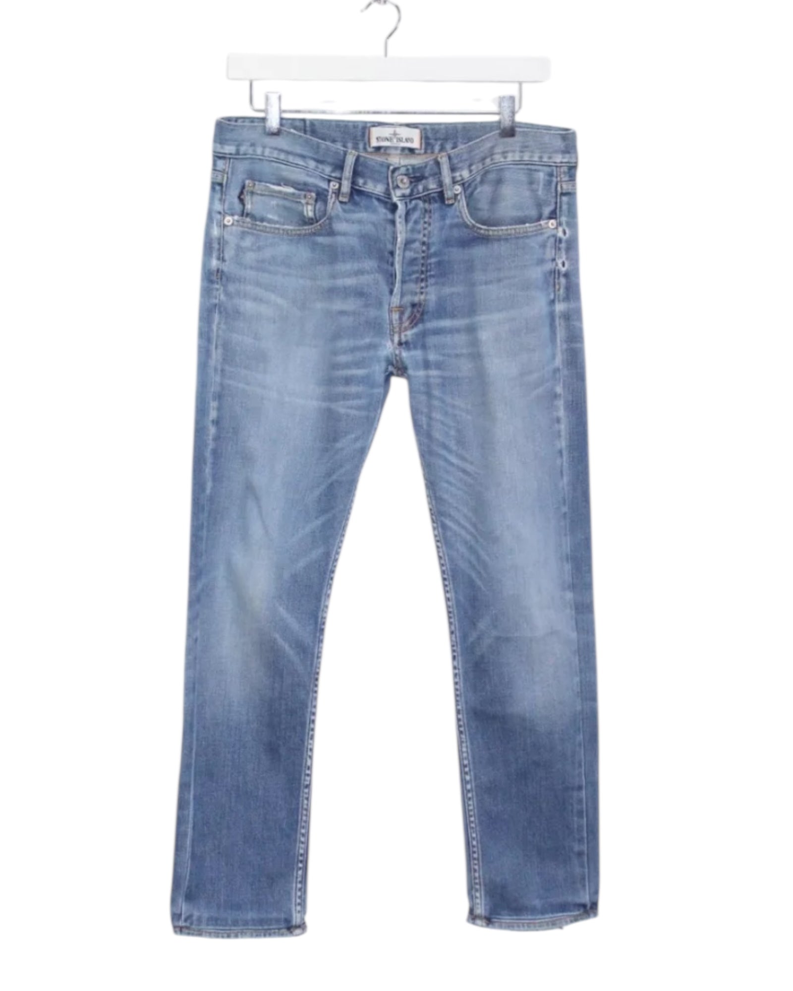 Badge Denim Jeans